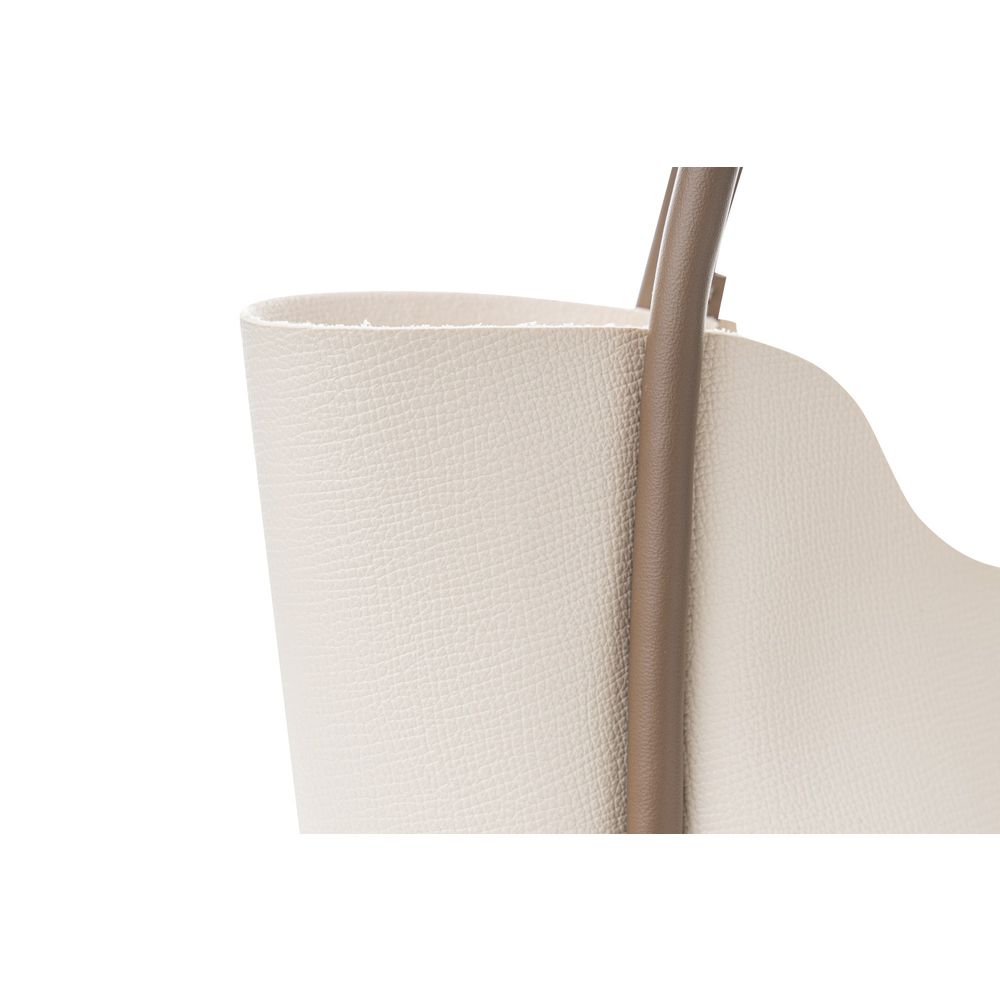Elegantna Tote Torba Farina - Krem Boja slika 4