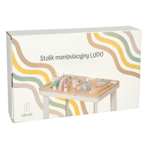 Lulilo Montessori šareno pastelni manipulativni stol  slika 8