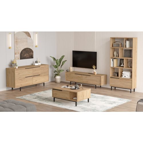 ON21-S Oak Living Room Furniture Set slika 3