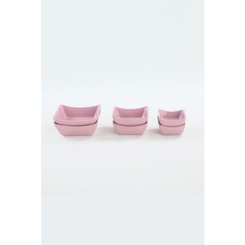 Hermia Concept Set posudica za umake, Violet Sandal Snack - Sauce Bowl 8-10-12 Cm 6 Pieces slika 3