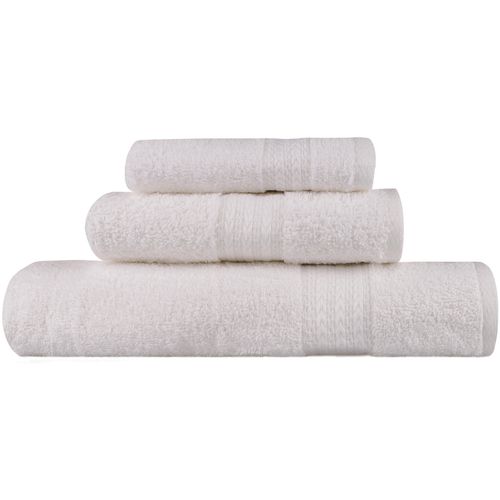 L'essential Maison Rainbow - White White Towel Set (3 Pieces) slika 2