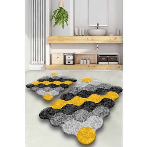 Circle - Yellow Yellow
Anthracite
Grey Bathmat Set (2 Pieces) slika 1