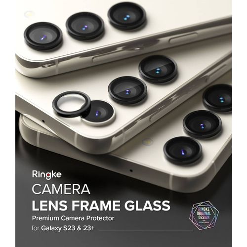 Ringke staklo okvira objektiva kamere Samsung Galaxy S23/S23 Plus, crno slika 2