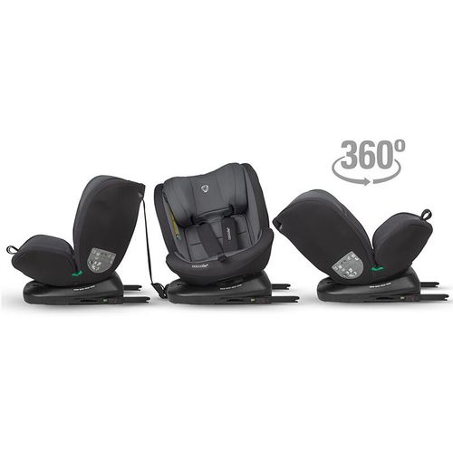 Coccolle® Autosjedalica Mydo iSize 360° 40-150cm Isofix, Diamond Black slika 7