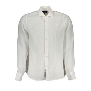 LA MARTINA MEN'S WHITE LONG SLEEVE SHIRT