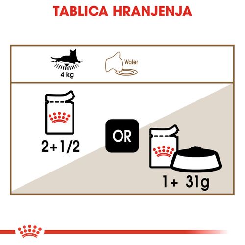 ROYAL CANIN FHN Ageing 12+ Jelly, potpuna hrana u vrećici za  odrasle mačke starije od 12 godina, komadići u želeu, 12x85 g slika 4