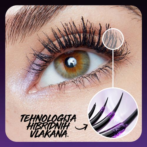 Maybelline New York Falsies Surreal meta black maskara slika 7