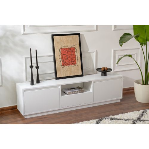 Vanguard - Natural White Natural White TV Stand slika 4