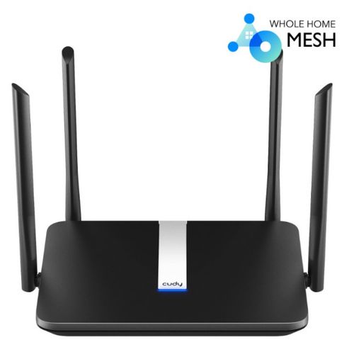 Cudy X6 AX1800 Dual Band 2.4+5Ghz MESH Wi-Fi Ruter 1W/4LAN Gbit, 4x5dBi Wisp/AP/REP/VPN/TR069 slika 3