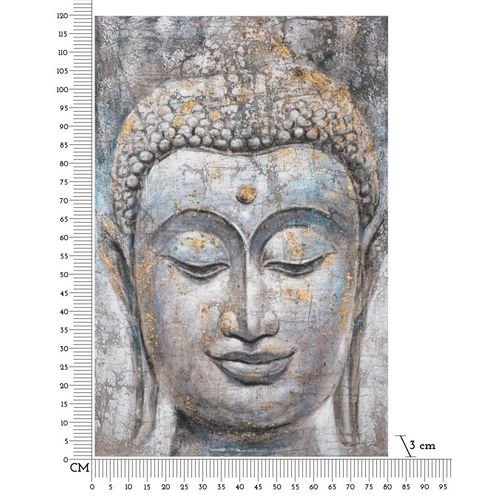 Mauro Ferretti Slika FACE BUDDHA LIGHT -A- cm 80X3X120 slika 7