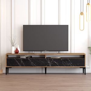 Istanbul 2 - TV Unit od Crnog Mramora i Oraha