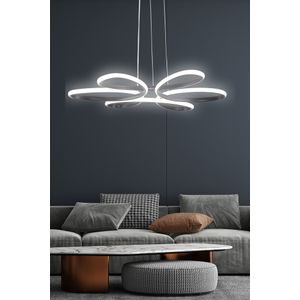 Berenices Black-White Light Black Chandelier