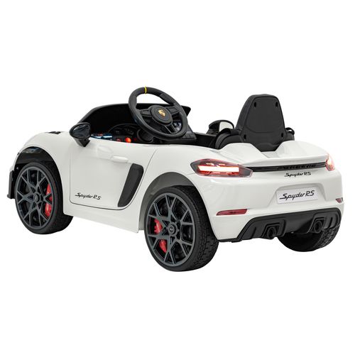 Licencirani auto na akumulator Porsche 718 - bijeli slika 5