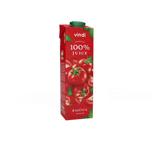 Vindi Juice 100% rajčica 1l slika 1