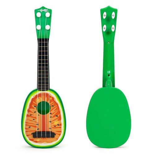 Eco Toys Ukulele Gitara Za Decu Lubenica slika 7