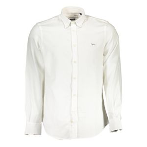 HARMONT &amp; BLAINE MEN'S LONG SLEEVE SHIRT WHITE