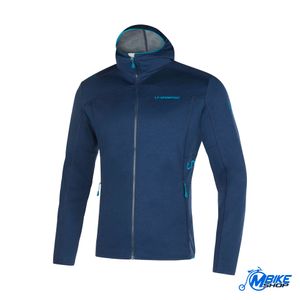 La Sportiva Muški duks na kopčanje sa kapuljačom Cosmic, Night Blue