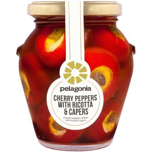 Pelagonia Cherry Paprika Punjena Ricotta & Kapare 280g