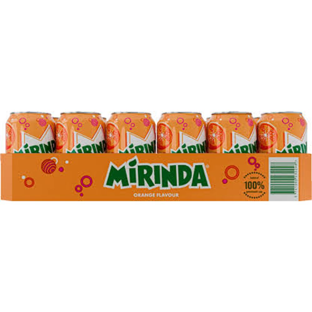 Mirinda Orange 24x0,33l - Gazirani napitak  XXL  slika 2