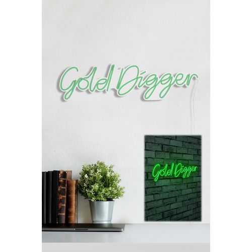 Wallity Ukrasna plastična LED rasvjeta, Gold Digger - Green slika 3