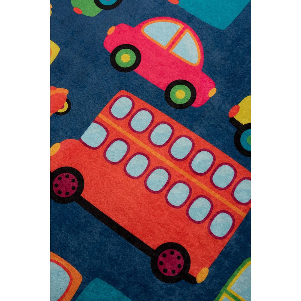 Dječiji Tepih 'Cars - Plavi Višebojni' (100 x 160 cm) slika 5