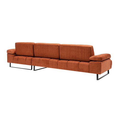 Atelier Del Sofa Kutna garnitura, naranča, Mustang Small Right - Orange slika 11