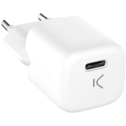 KSIX, GaN mini zidni punjač od 20W, PPS, isporuka energije, brzo punjenje, USB-C slika 2