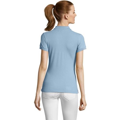 PASSION ženska polo majica sa kratkim rukavima - Sky blue, XXL  slika 4