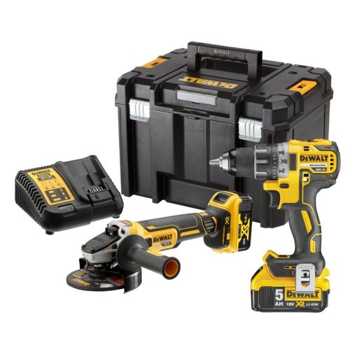 Dewalt 5,0Ah 18V DCK2020P2T set aku alata v tstak slika 3