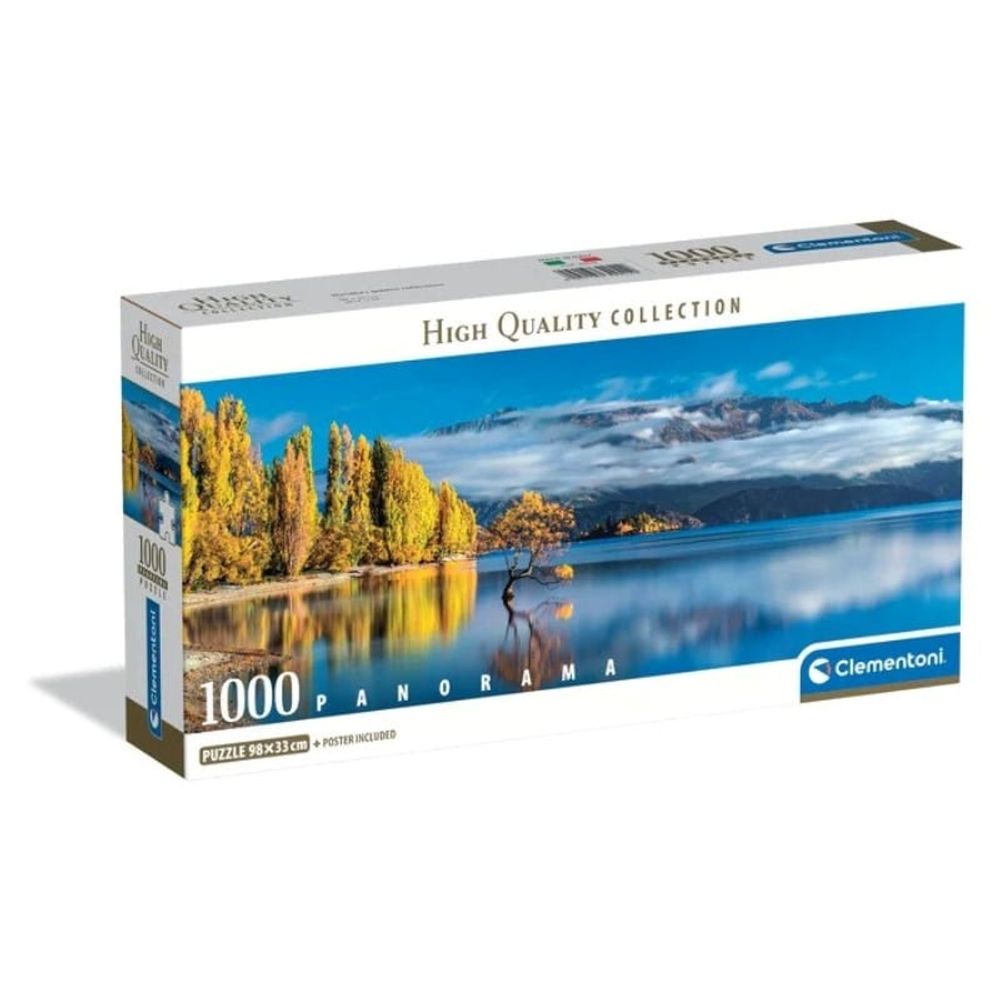 Clementoni CL39942 Puzzle Panorama Zlatni odraz jezera Wanaka, 1000kom slika 1