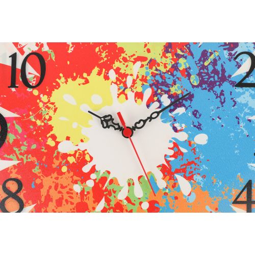 Ms-05 Multicolor Decorative MDF Clock slika 4