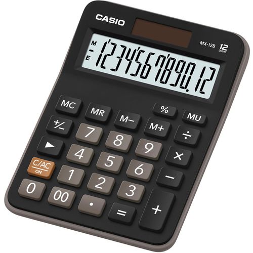Kalkulator CASIO MX-12B-W crni blister slika 1
