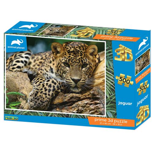 Puzzle 3D – Jaguar 500 kom 61x46cm animal planet slika 1