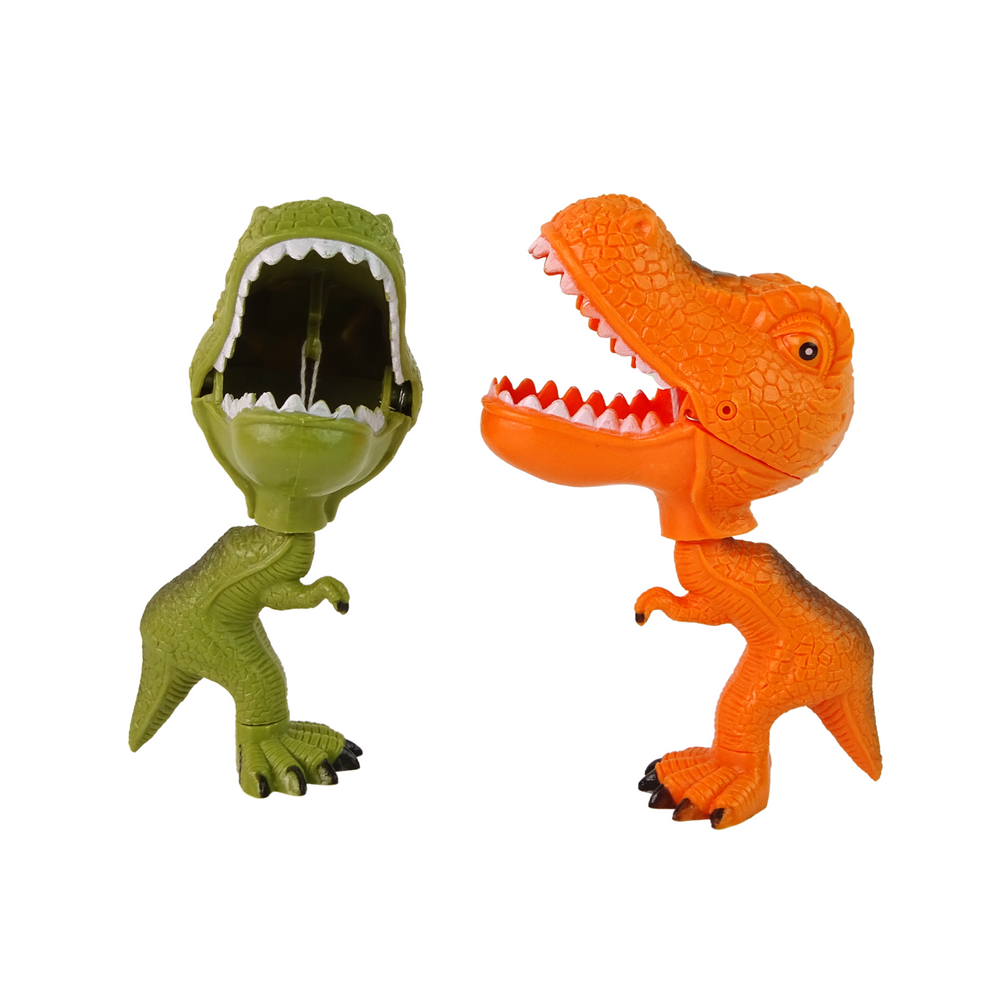 Figurica Dinosaur Tyrannosaurus koji grize 2 vrste slika 2