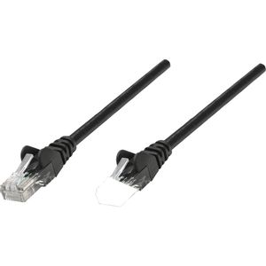 Intellinet 735391 RJ45 mrežni kabel, Patch kabel cat 6 S/FTP 2.00 m crna pozlaćeni kontakti 1 St.