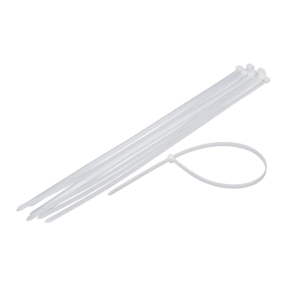 Plastične stege bijele 4.8X200mm (100 komada) slika 1