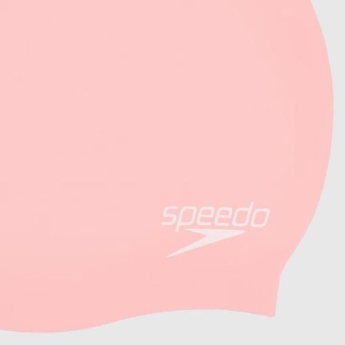 Kapa za plivanje Speedo Adult Plain Moulded Silicone - Roza slika 3