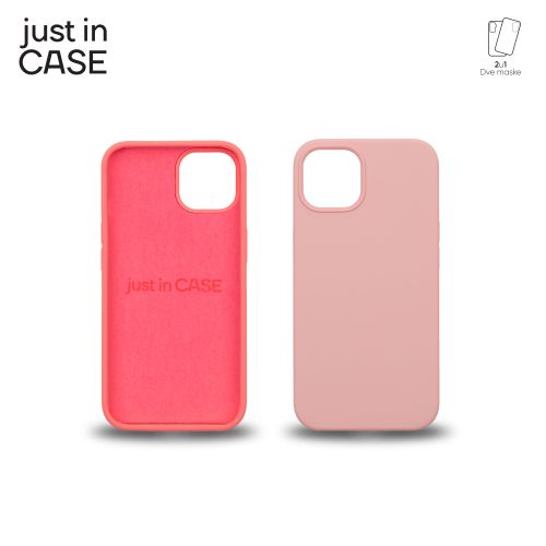 2u1 Extra case MIX PLUS paket PINK za iPhone 13 slika 3