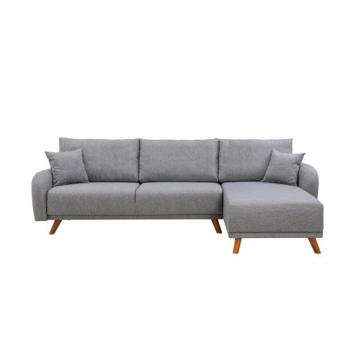 Ugaona sofa na razvlačenje Atelier Del Sofa Hera 2 - Siva slika 8