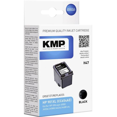 KMP tinta zamijenjen HP 901XL kompatibilan  crn H47 1711,4541 slika 1