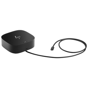 HP 5TW10AA HP USB-C Dock G5, 1 USB Type-C (front); 1 USB 3.0 (side, charging SS); 3 USB 3.0 (back, charging); 2 DisplayPort; 1 HDMI 2.0; 1 headphone/microphone combo, Black