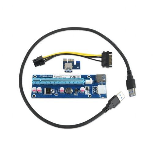 Gembird PCI-Express riser add-on card, PCI-ex 6-pin power connector slika 1