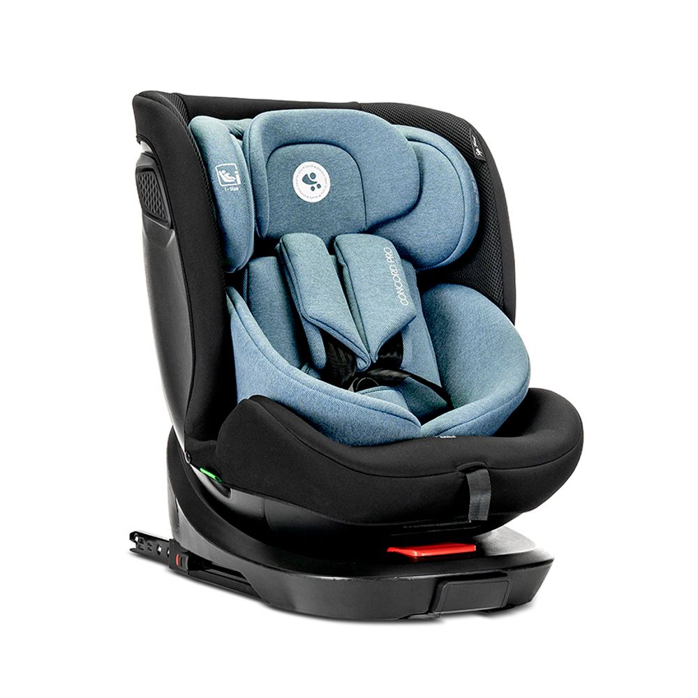 Lorelli Autosjedalica Concord Pro 360° i-Size 40-150 cm Isofix + Jastuk za putovanje, Blue slika 2