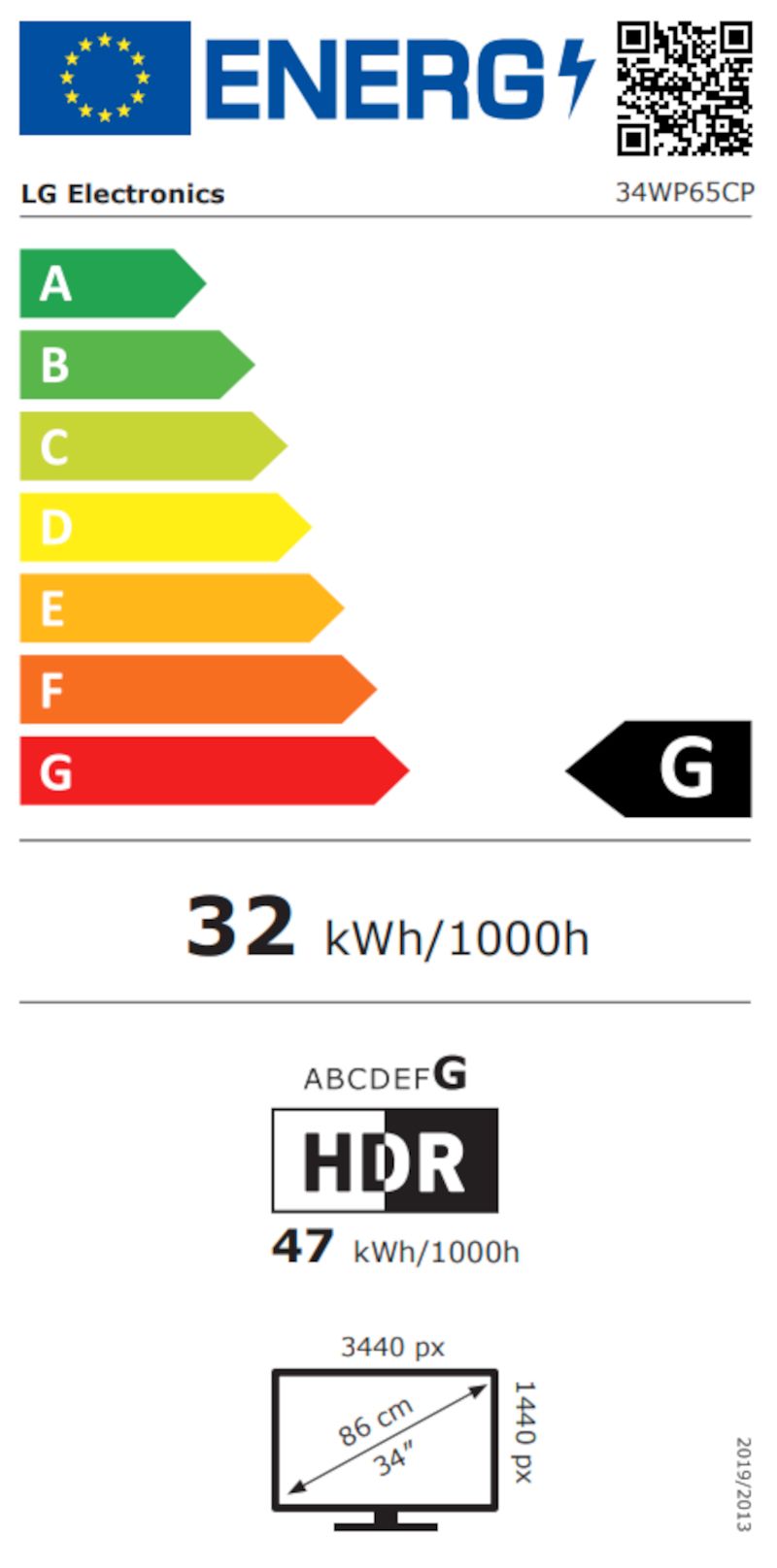 Energetski certifikat G