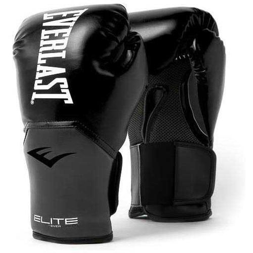 Pro Style Elite Boxing Gloves - CRNA slika 1