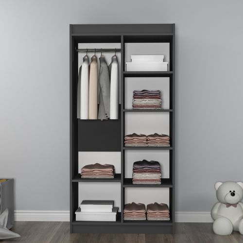 Akser - Atlantic Pine, Anthracite Atlantic Pine
Anthracite Wardrobe slika 3