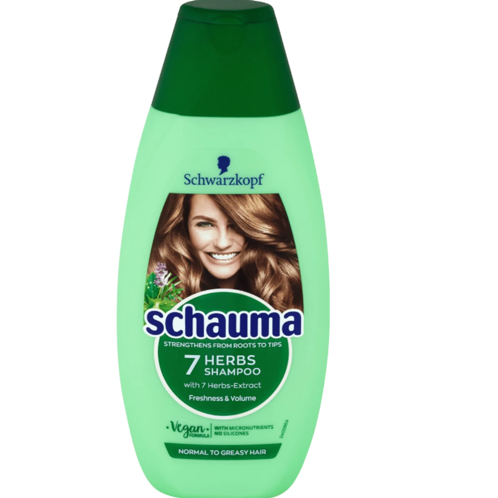 Schwarzkopf Schauma Šampon za Kosu 7 Herbs 400ml slika 1