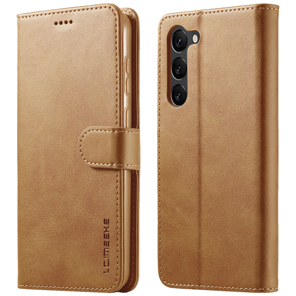 NN-Su Preklopna futrola za Samsung S24+, koža, braon - Galaxy S24+ Leather Case(Brown) slika 1