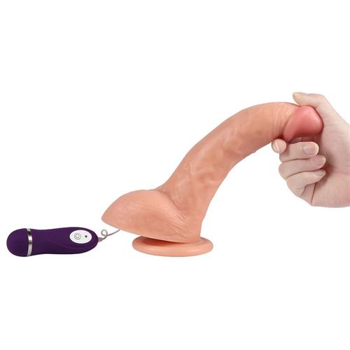 Shequ Beast realistični dildo 24,5cm s daljinskim upravljačem slika 7