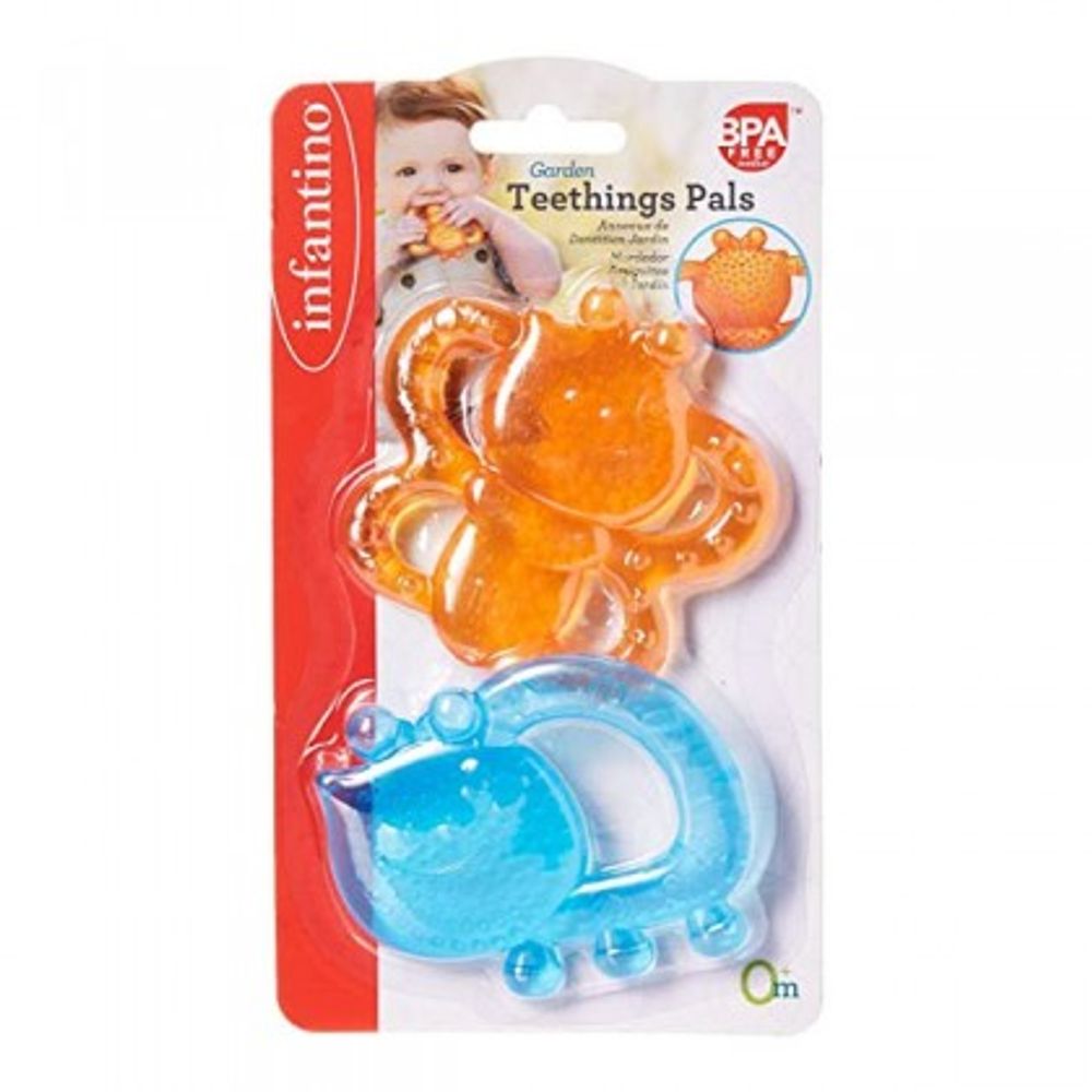 Infantino 216276 Glodalica Garden Teethings Pals - Bubamara, 2kom slika 3